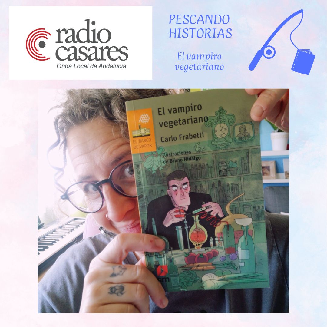 El vampiro vegetariano pescando historias